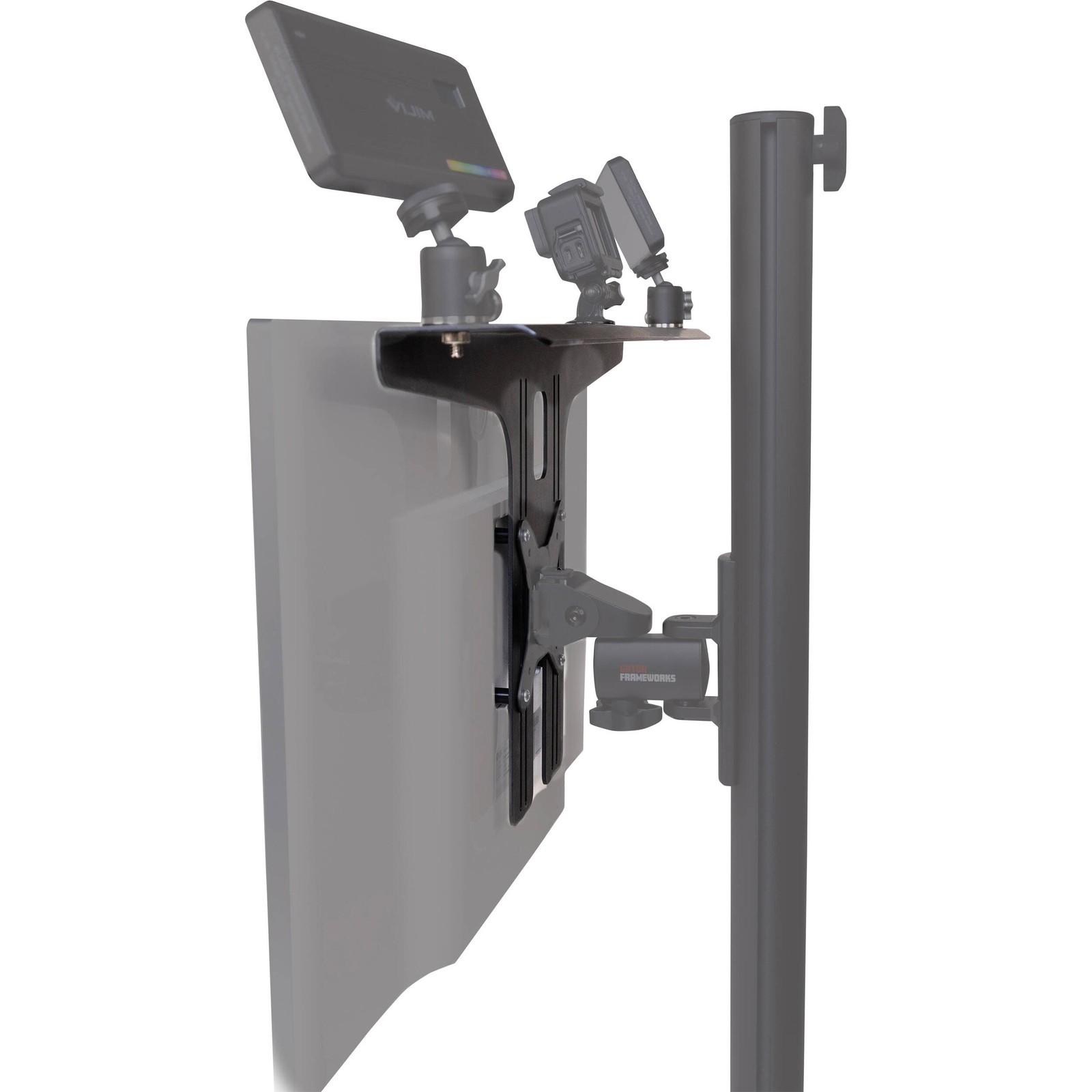 Gator GFW-MONITORSHELF Frameworks Universal VESA Mount Accessory Shelf
