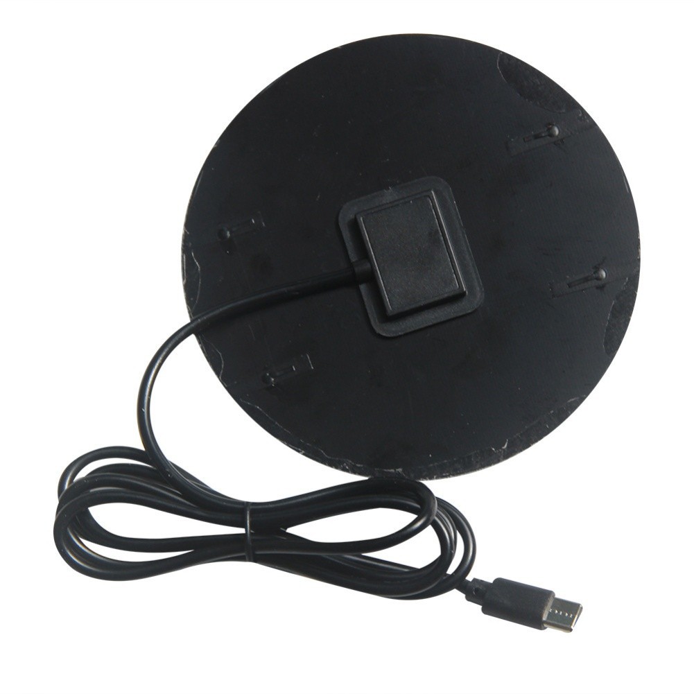 1 2W Solar Panel Charger with Type C Output for Lights Curtains Efficient