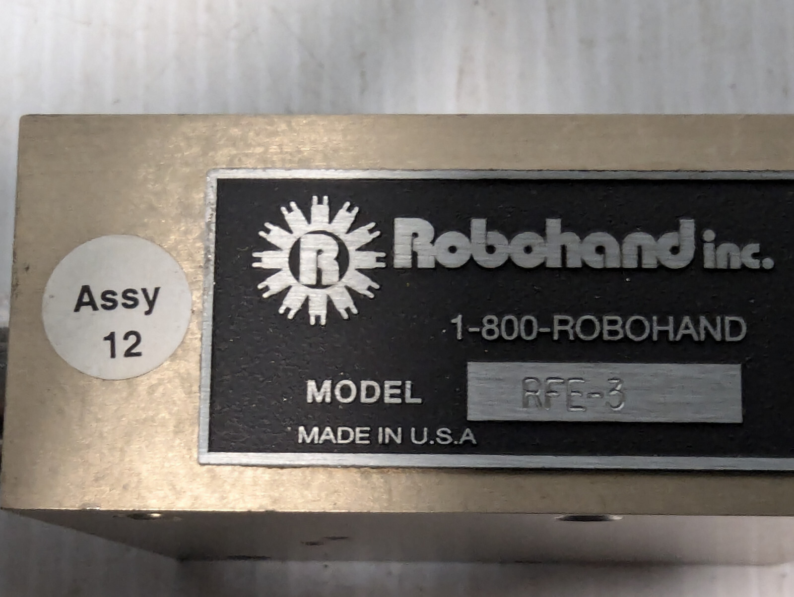 Robohand RFE-3 Feed Escapement -Made in USA- Free Shipping