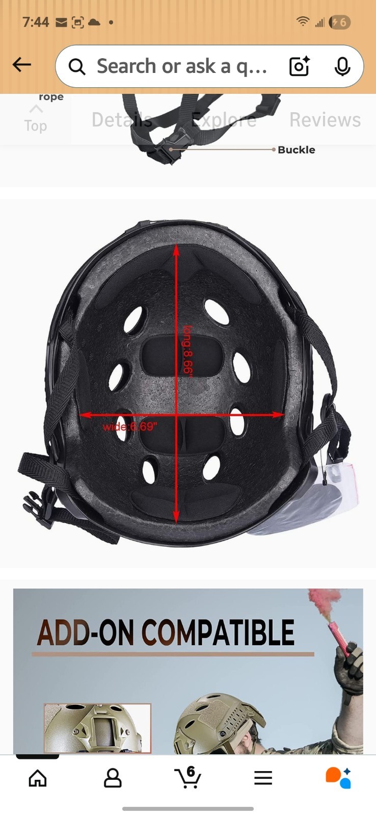 Bump Army Tactical Helmet