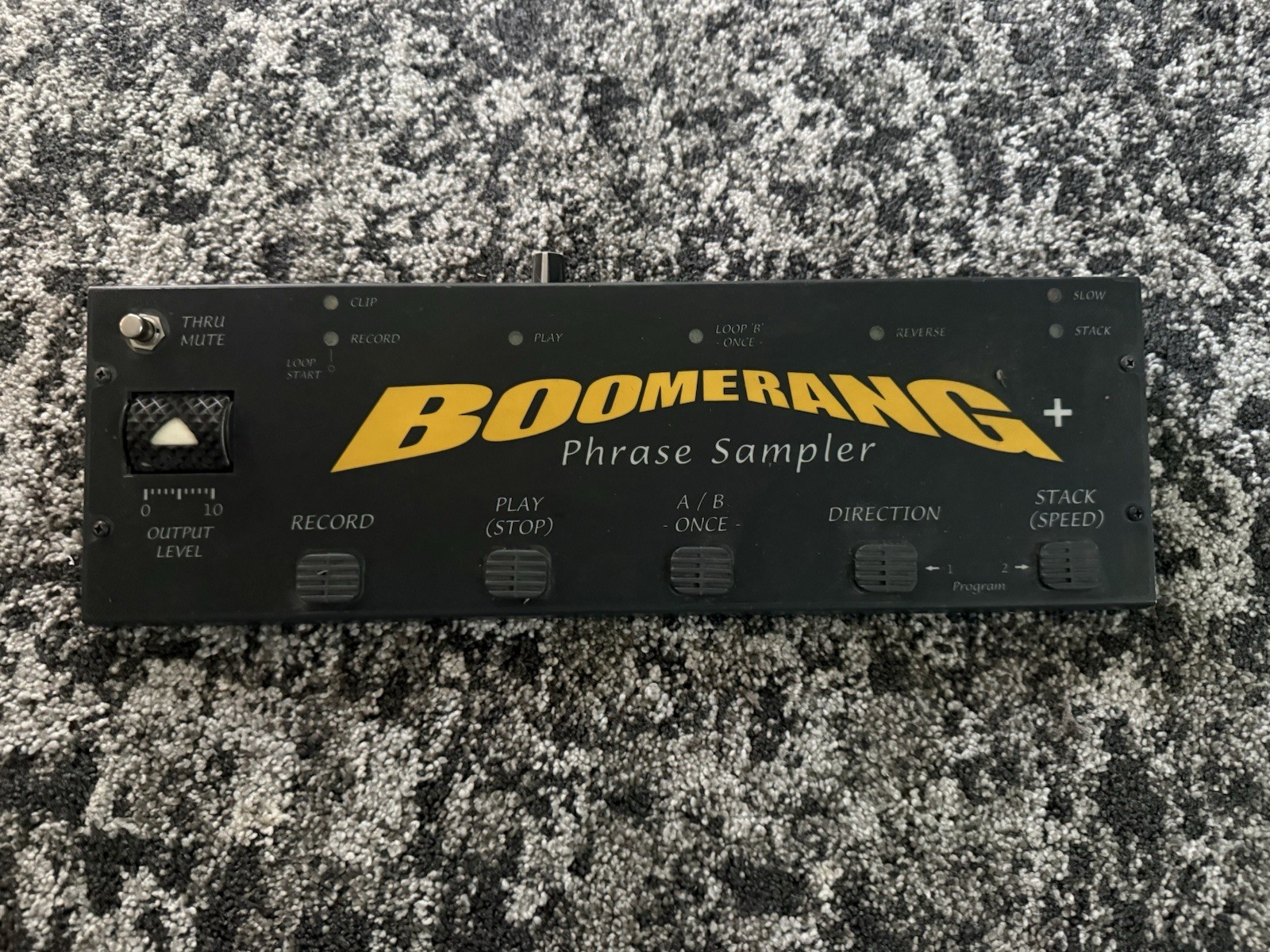 *For Parts/Repair* Boomerang Phrase Sampler + Plus Looper Guitar Effect Pedal