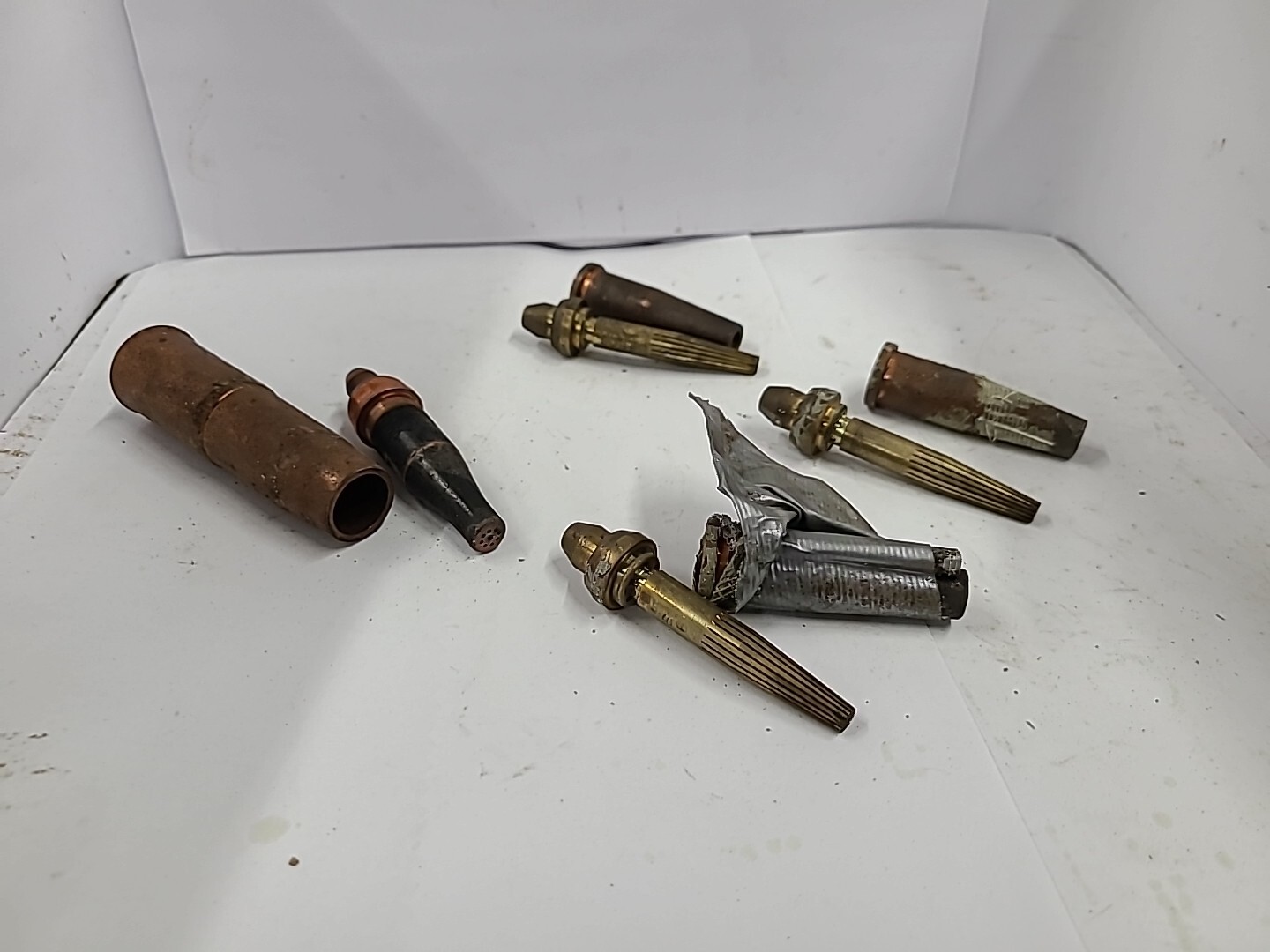 Lot Of 4 Cutting Torch Tip Various Styles