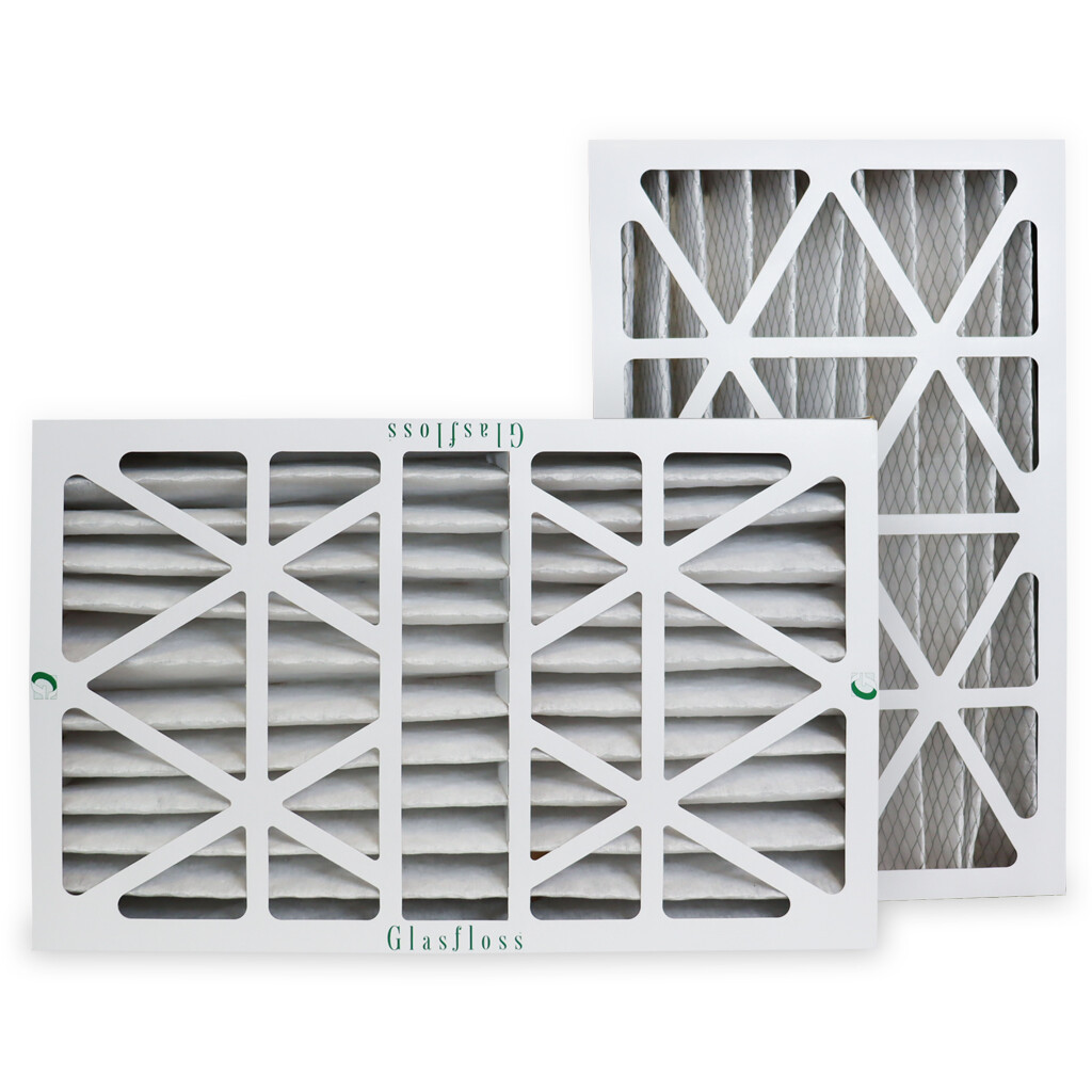 16x25x4 Air Filter Glasfloss ZL Series MERV 10 - Box of 2