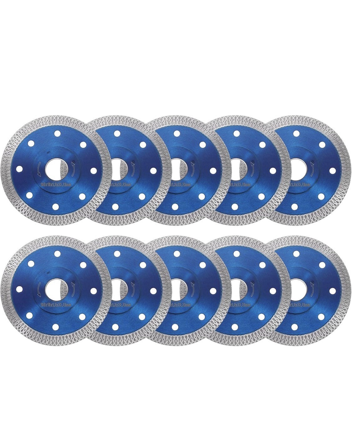 10pcs Diamond Tile Saw Blades, Super Thin 4-inch / 105mm Great Deal!!!!