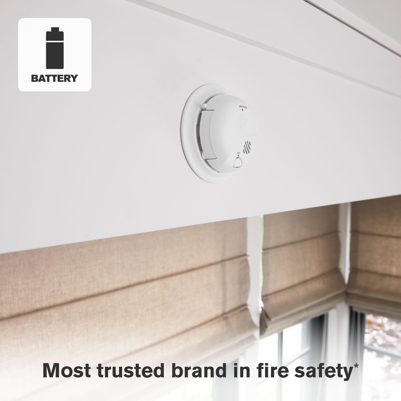 First Alert Battery Smoke Alarm | SMI100