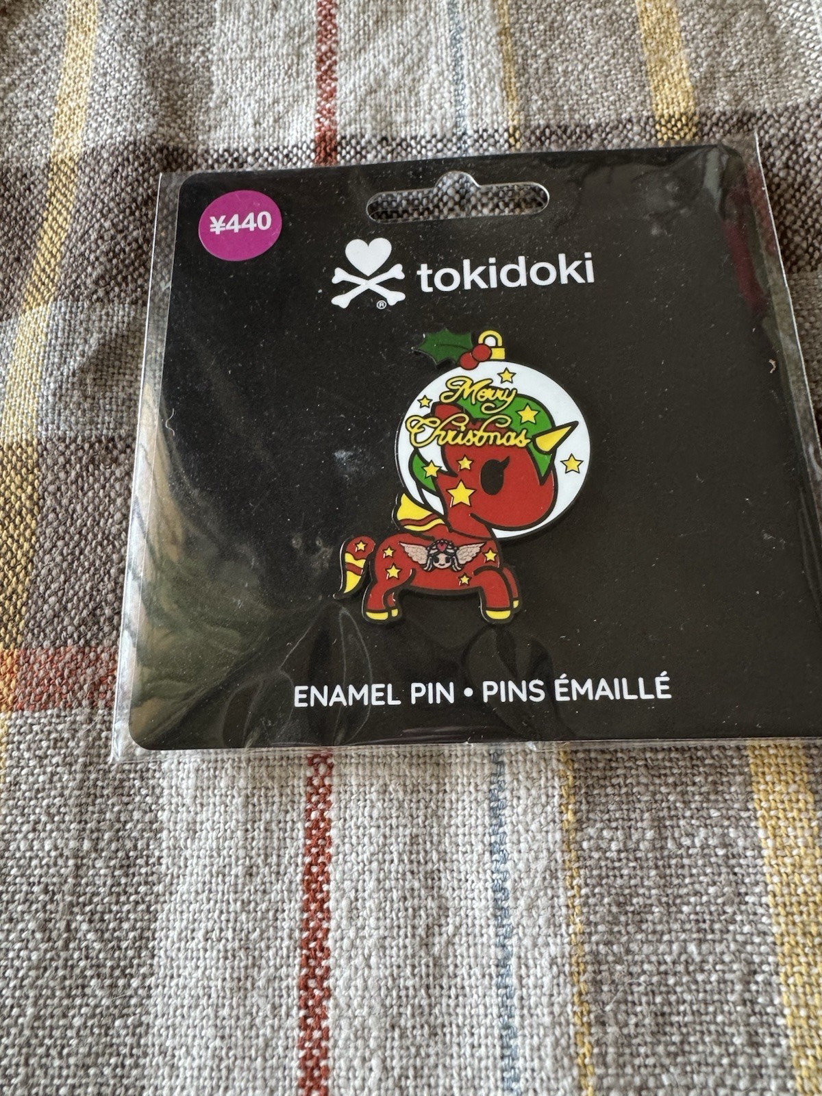 Tokidoki Unicorno Christmas Pin Brand New Holiday Gift
