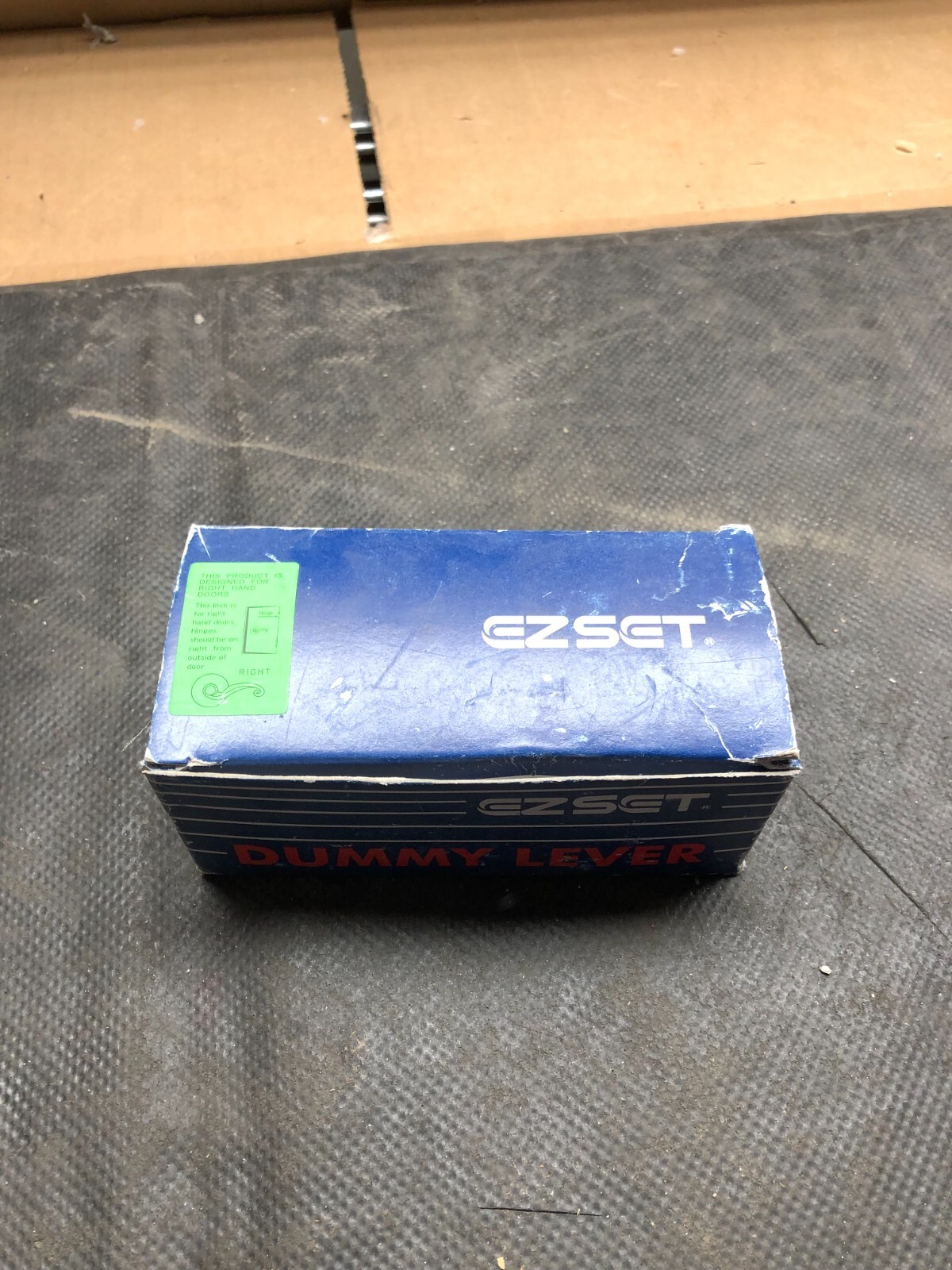 EZSET BRIGHT CHROME DUMMY LEVER BP-515TZ-RY-US26-RH