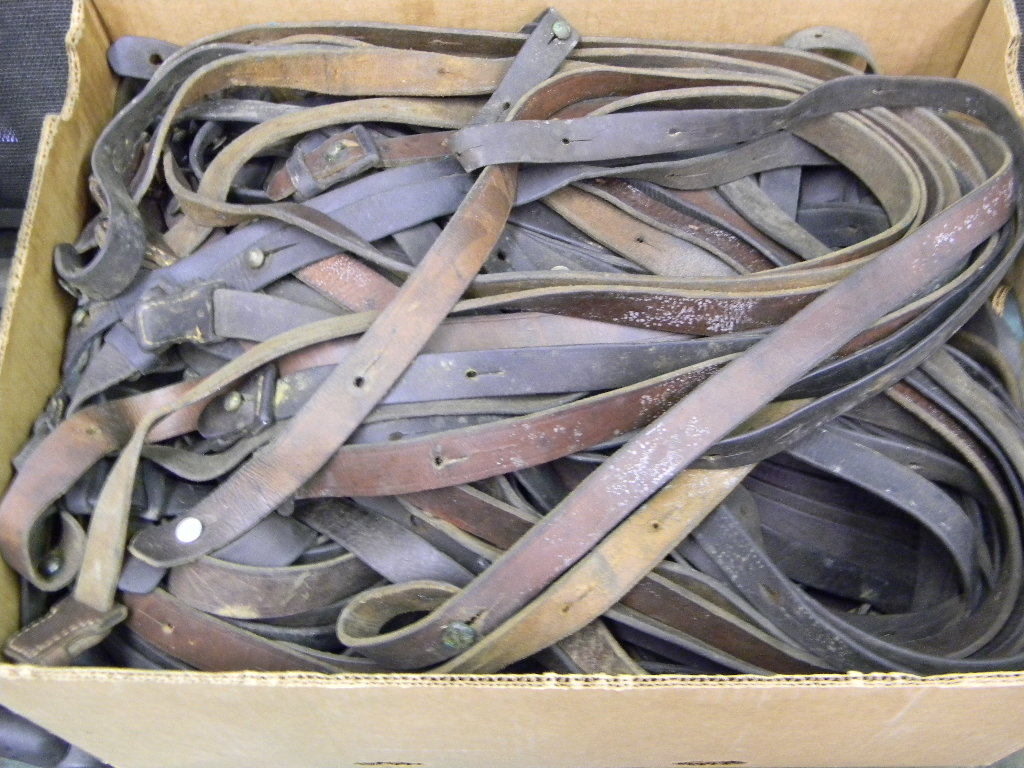 MAUSER 98 K YUGO LEATHER SLING WITH KEEPER