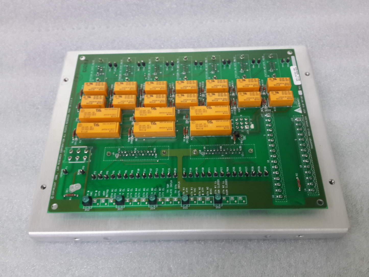 LAM TRANSPORT MODULE INTERLOCK 810-707102-002 REV.E1