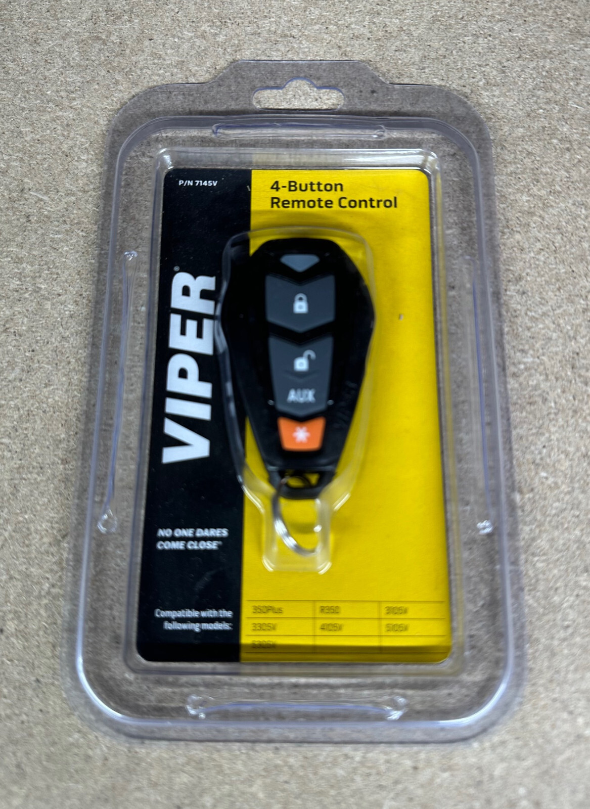Clifford 7145V Car Alarm 4 Button 1 Way Remote Control Genuine Directed NEW