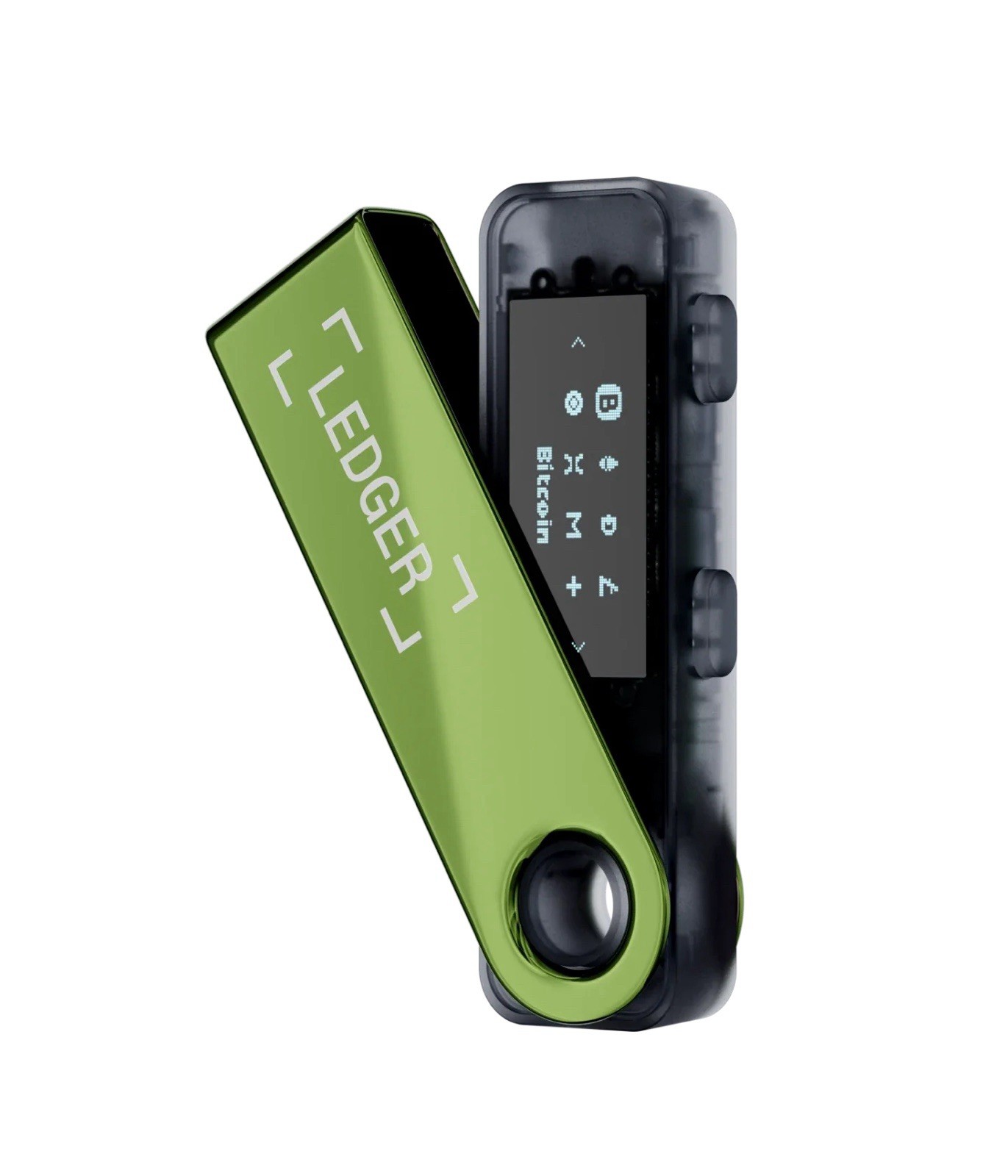 Ledger - Nano S Plus Crypto Hardware Wallet - Oxidate Green
