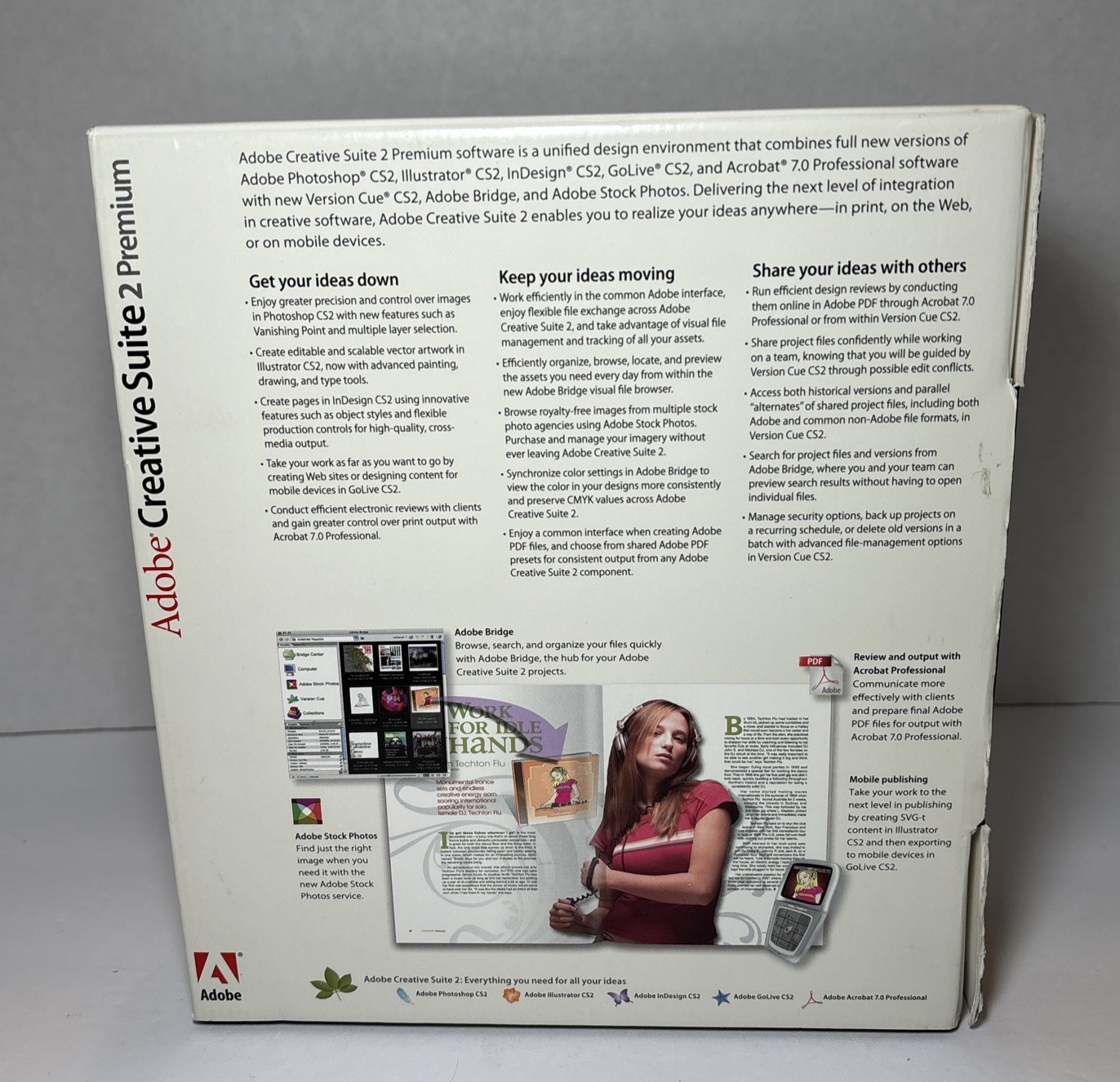 Adobe Creative Suite 2 Premium Edition - Free Shipping