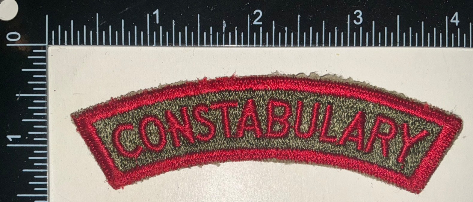 WWII Era Philippines Constabulary Patch