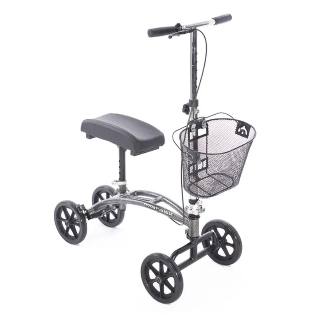 KneeRover Protekt Gazelle All Terrain Knee Scooter Steer Foldable Adjustable