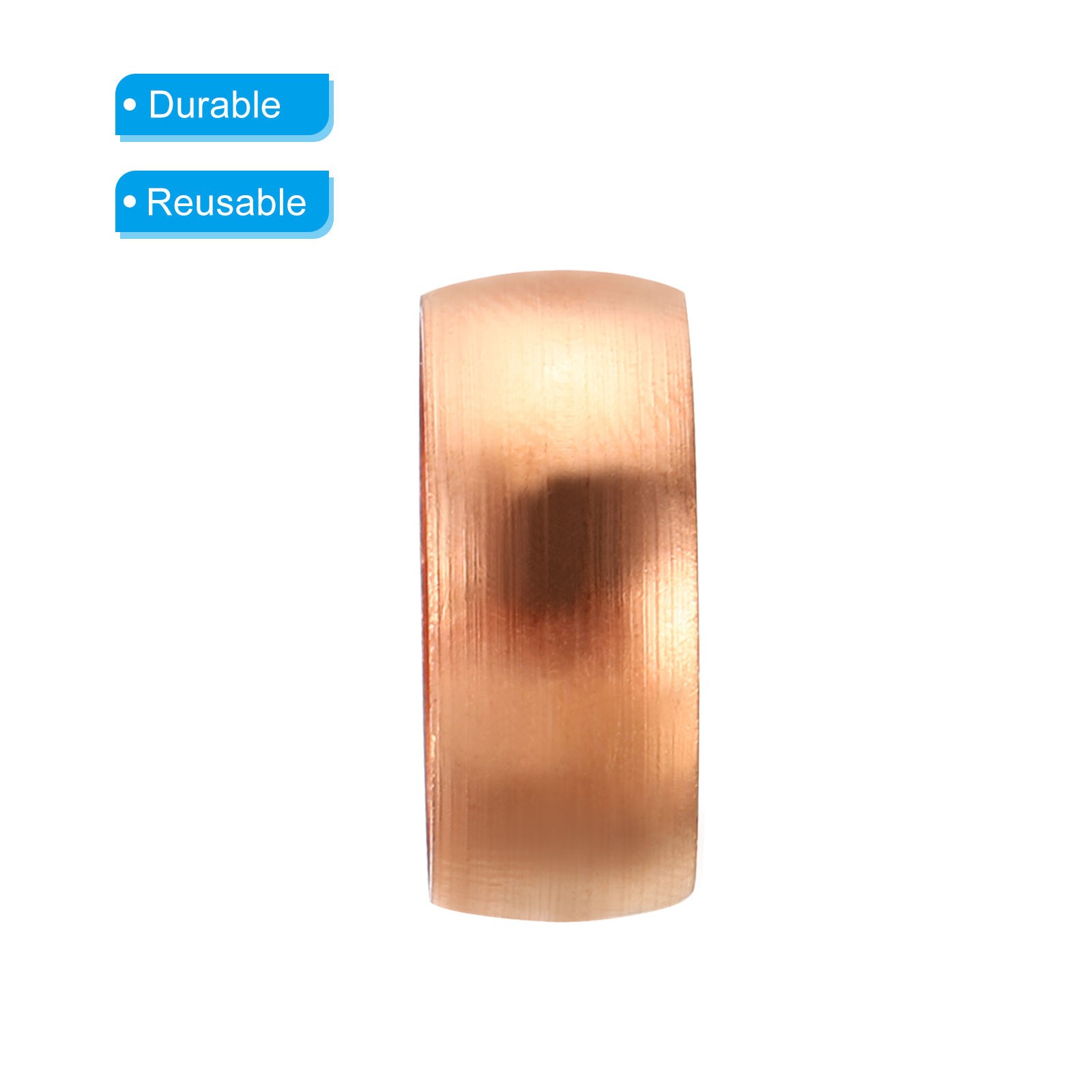 10pcs 15mm Compression Sleeves Ferrules Copper Ferrule Compression Fitting