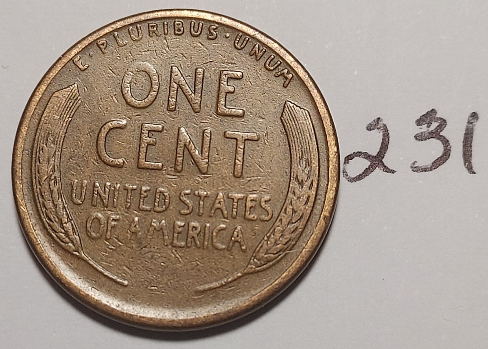 1929-S Lincoln Wheat Cent FINE #231