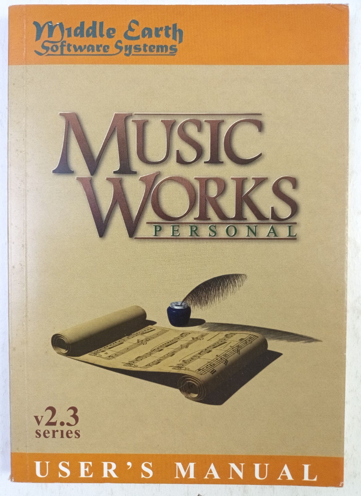Music Works Personal v2.3 Series User's Manual. Middle Earth Software Systems VG