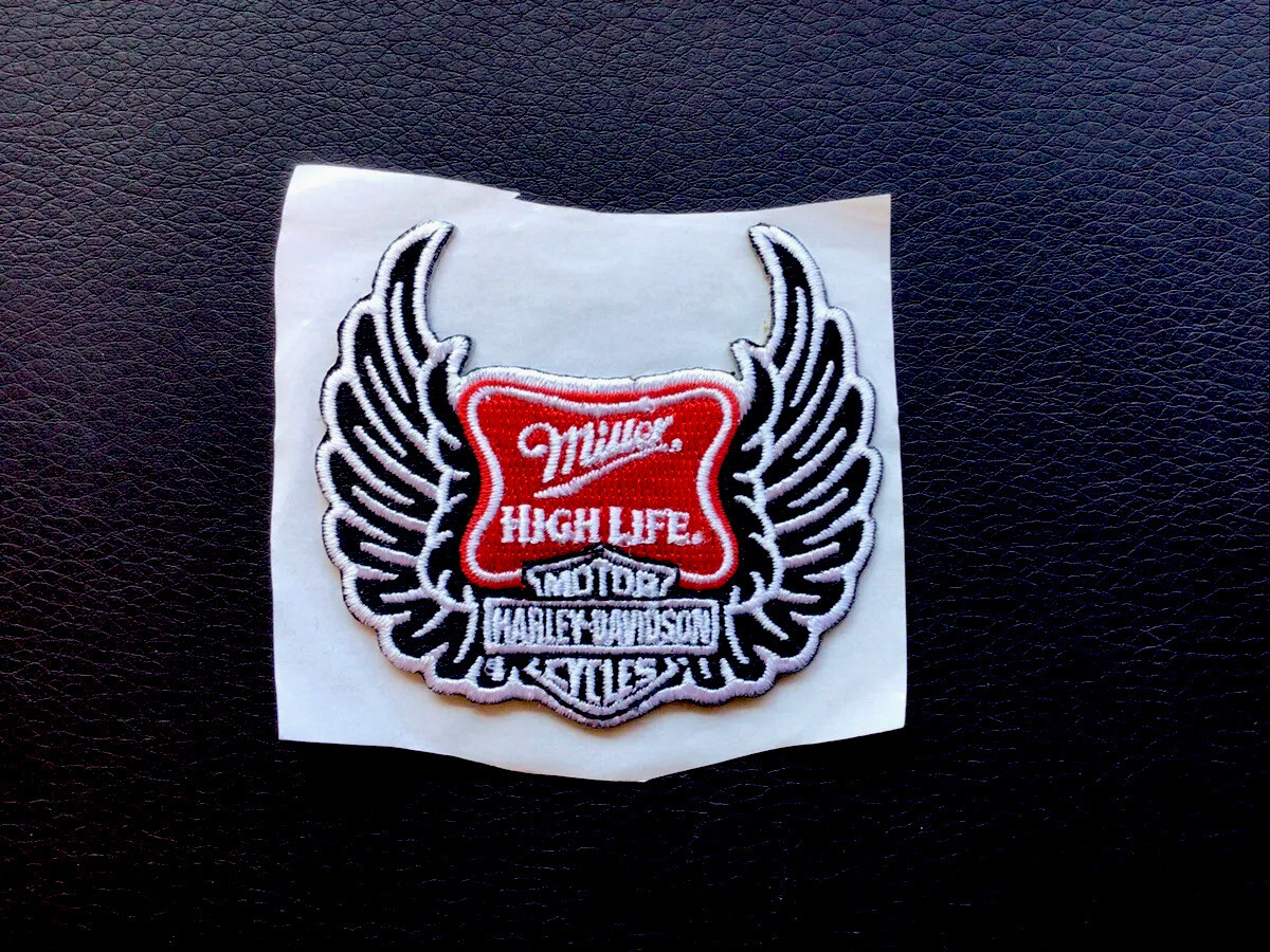 Exclusive Miller High Life  HARLEY DAVIDSON  Motorcycle Vest Patch ~ NEW!