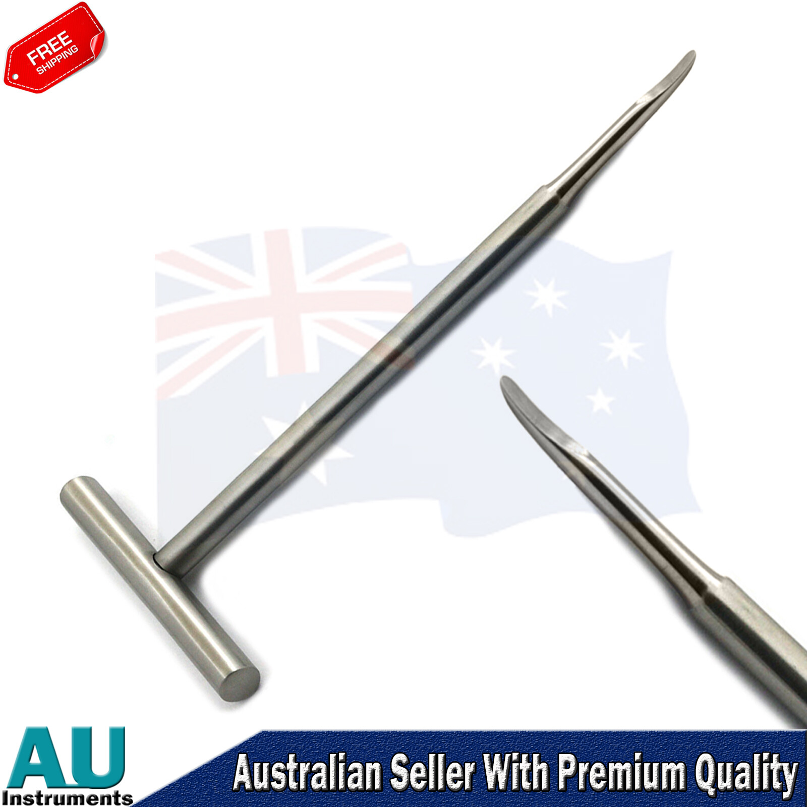 Surgical Tooth Extracting Potts Elevators Root Extraction Instruments