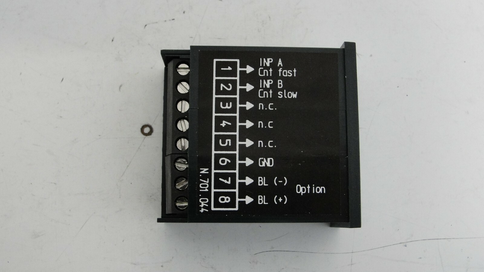 Baumer ISI36.010AA01 digital lcd frequency meter/tachometer new
