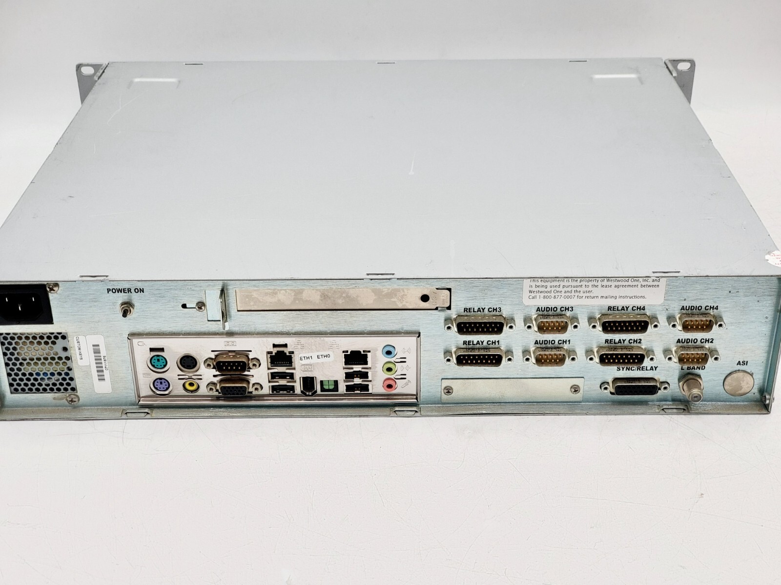 International Datacasting SFX3101F High-Performance Sat Receiver DVB-S/DVB-S2