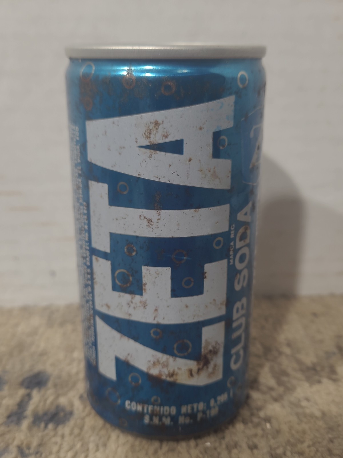 Vintage Zeta Club Soda Can