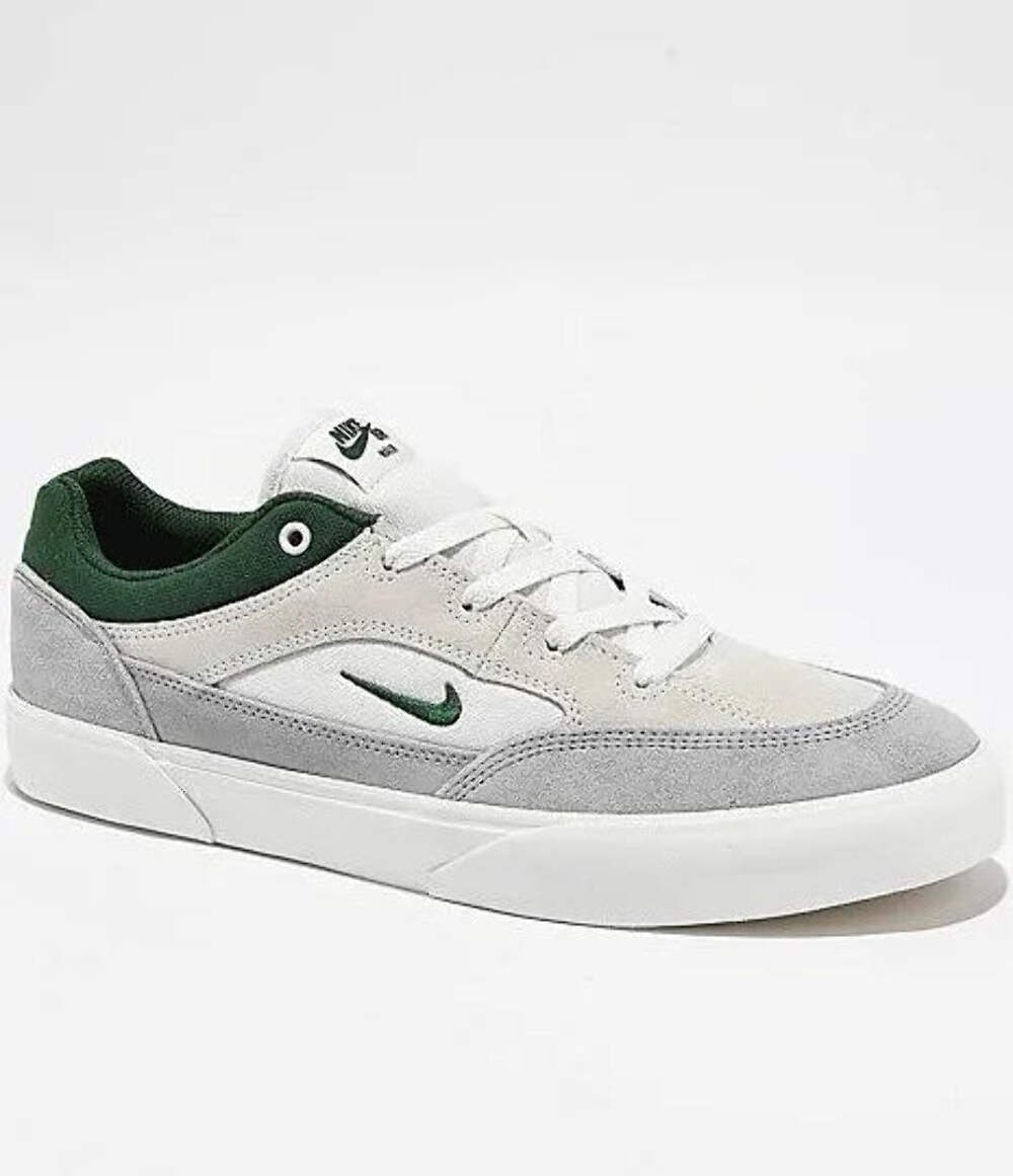 Nike SB Malor Platinum Tint, Wolf Grey & Fir Skate Skateboard Shoe sneakers
