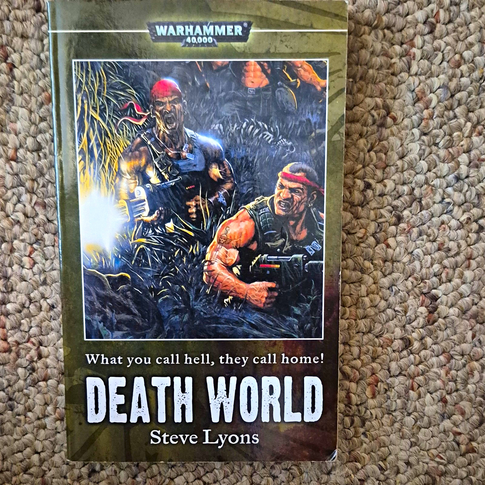Black Library Warhammer 40K Death World Astra Militarum Catachan Steve Lyons EN