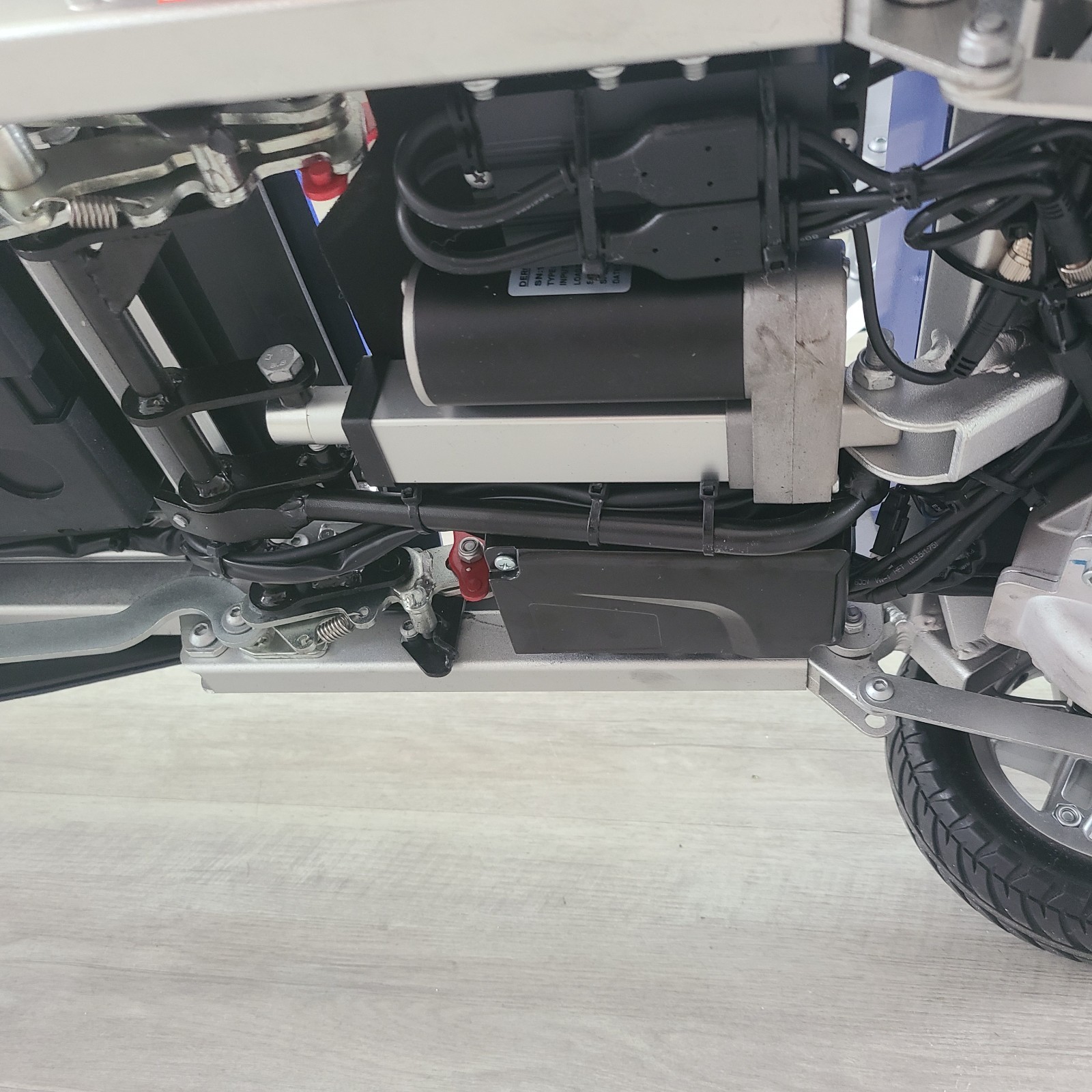 Solax Transformer 2 Electric Folding Mobility Scooter - Blue