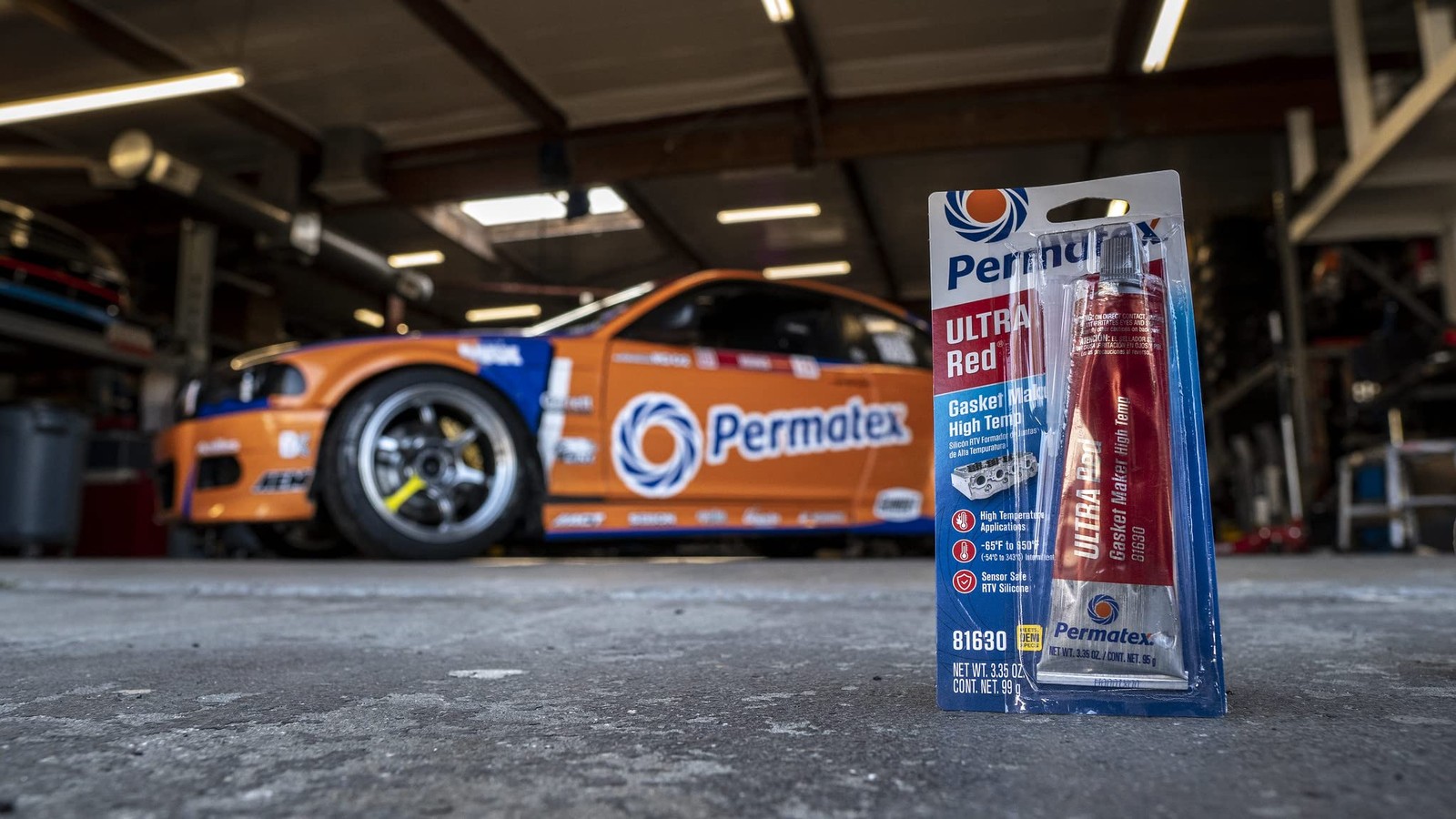 Permatex 81630 Ultra Red High Temperature Gasket Maker 3 oz