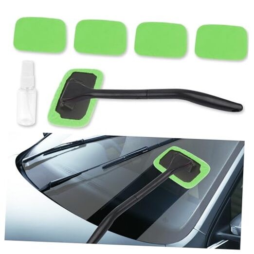 OFBAND Car Window Cleaner Tool Kit,Microfiber Car Windshield Cleaner Inside