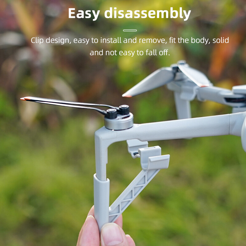 For DJI MINI 4 PRO Drone ABS Heighten Tripod Landing Gear Protector Accessories
