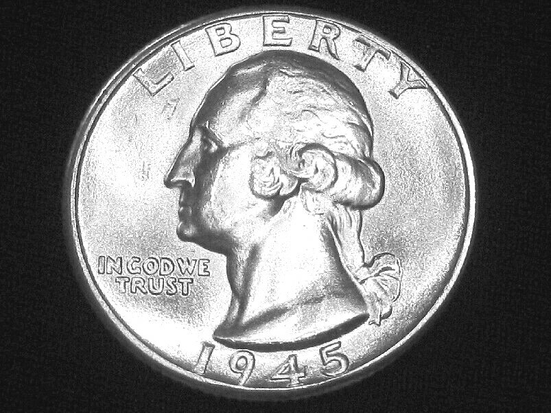 1945-D Washington Quarter --- Very Choice Uncirculated