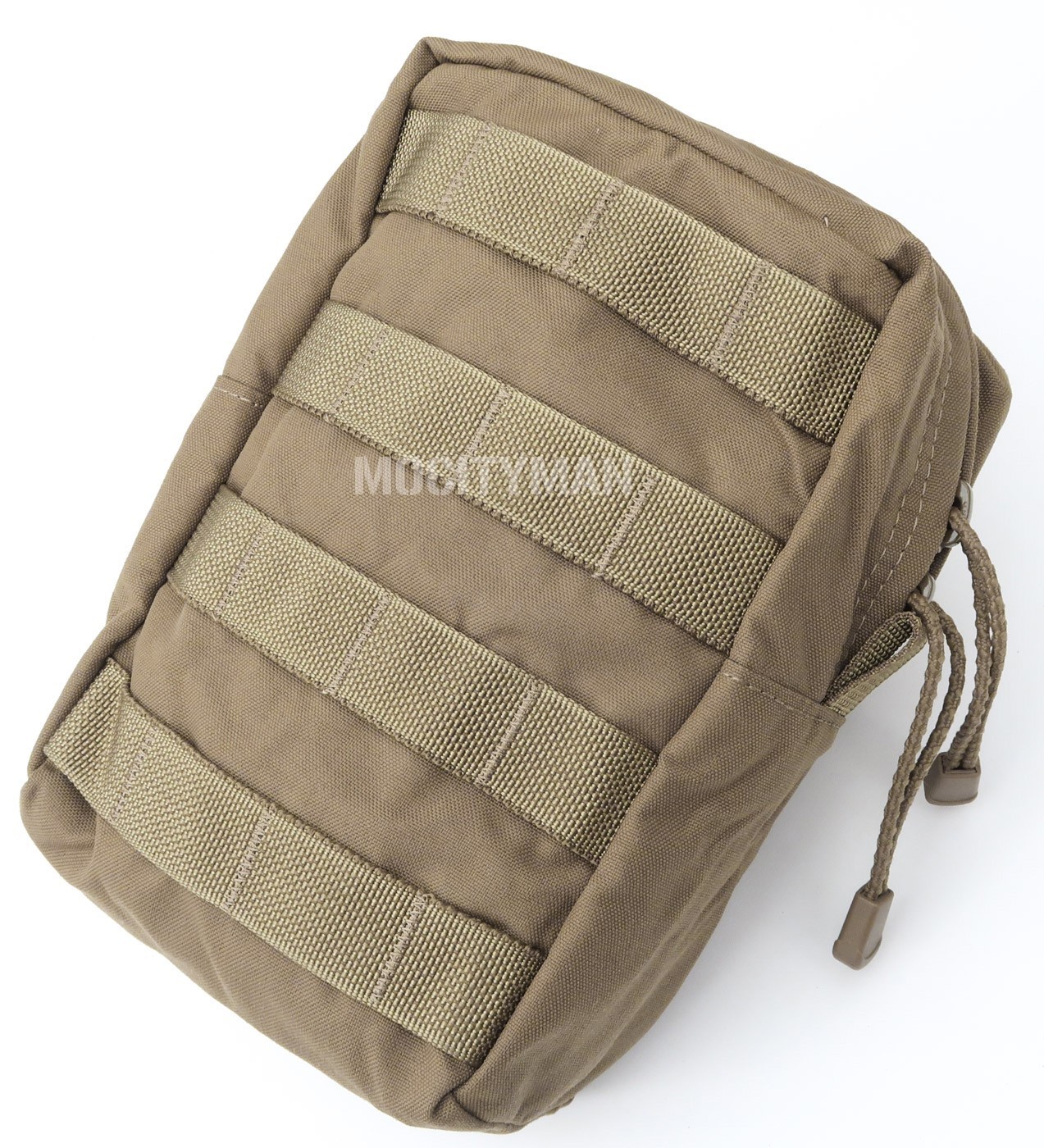 TAG UPRIGHT Lined Utility GP Pouch Coyote  8" x 5" x 3" USA Made