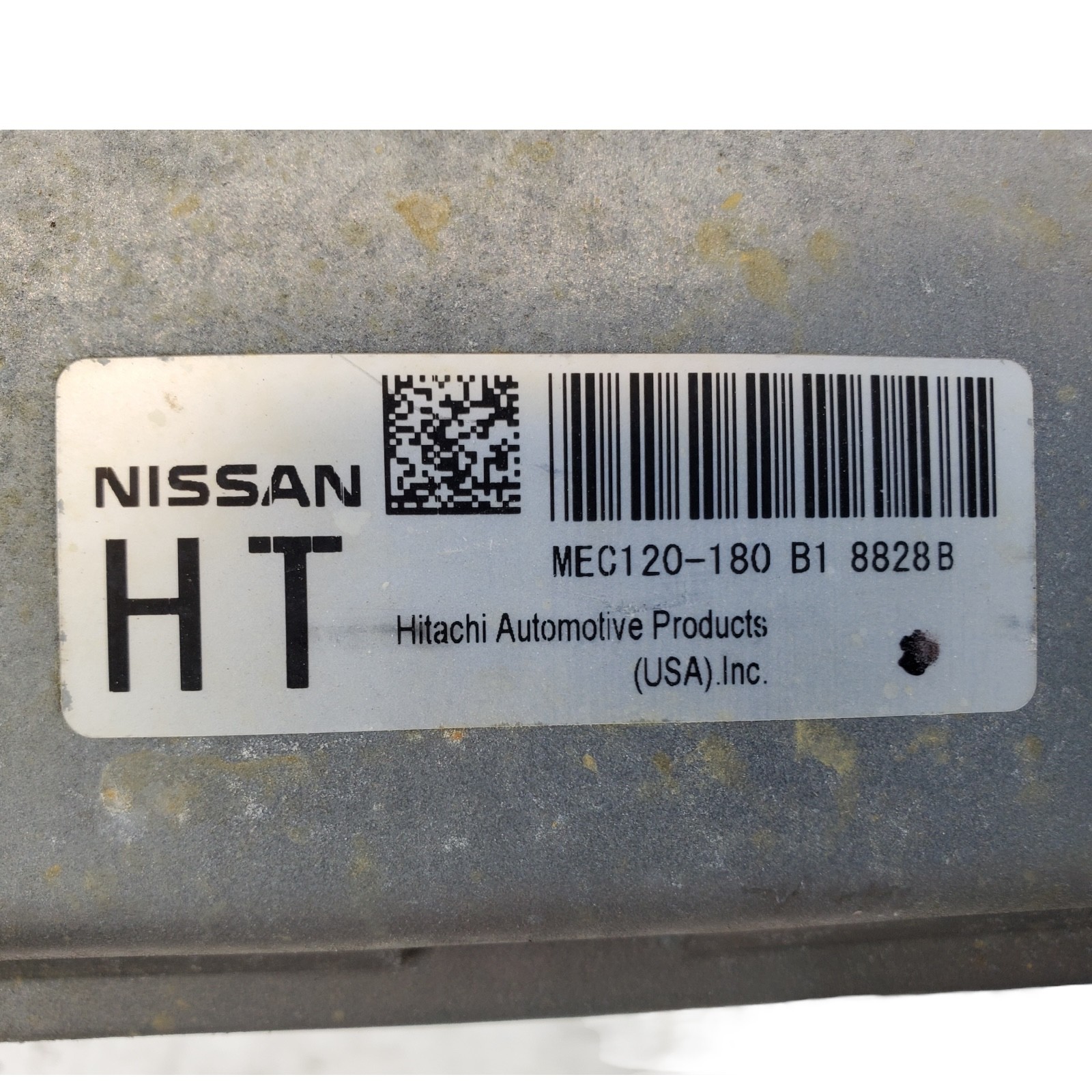 2009 Nissan Altima Computer Engine Control ECU ECM Brain Box Module MEC120-180B1