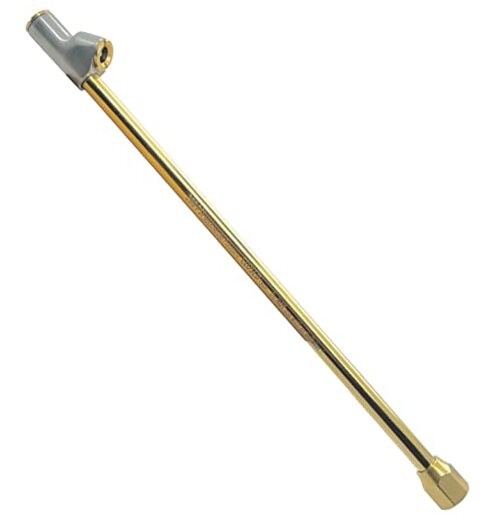 Semi Truck Air Chuck for Tires. Extended Reach Dual Head, 1/4 Inch FNPT, 200