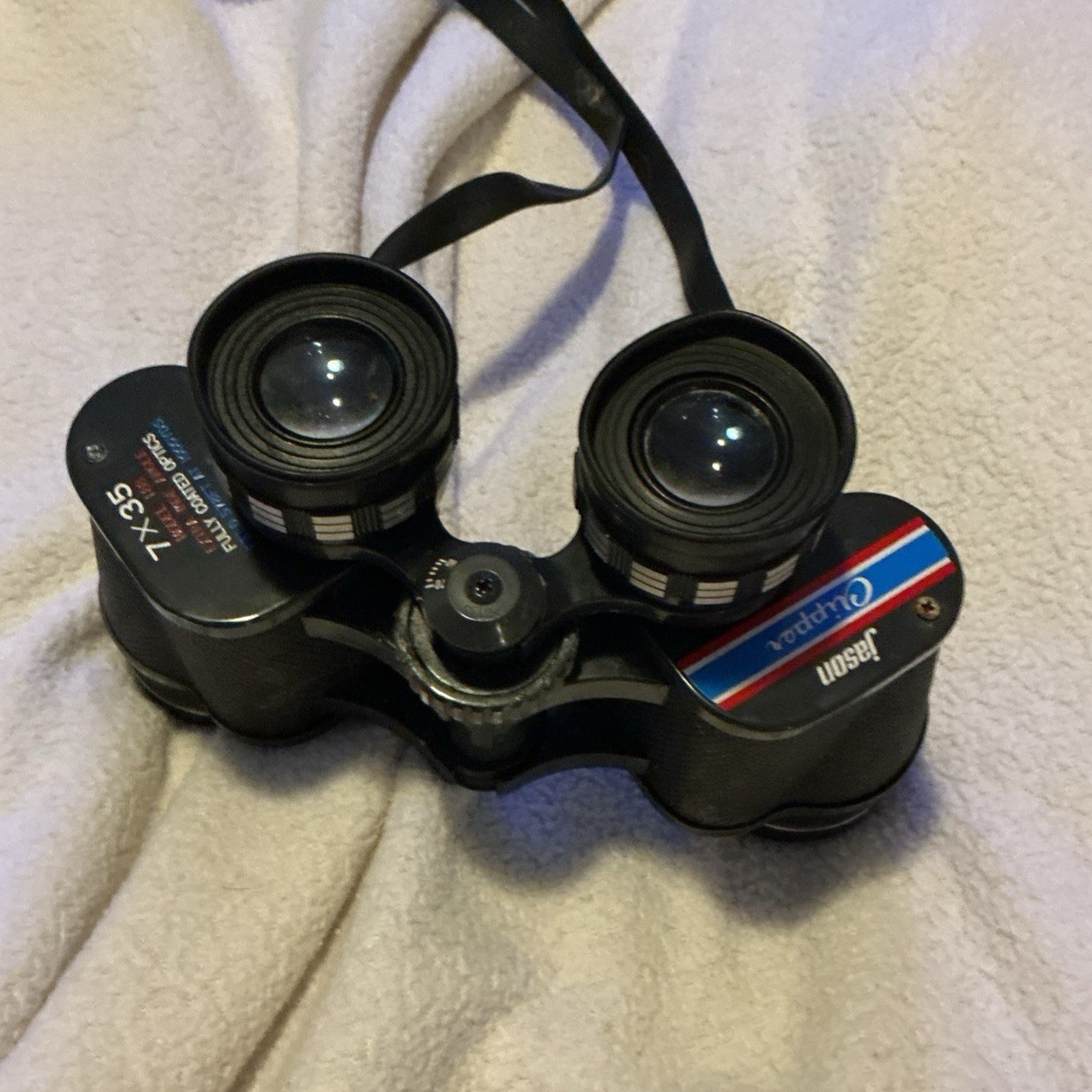 JASON COMMANDER MODEL 188 BINOCULARS 7 X 35 FIELD 578 ft. @ 1000 yds. NICE