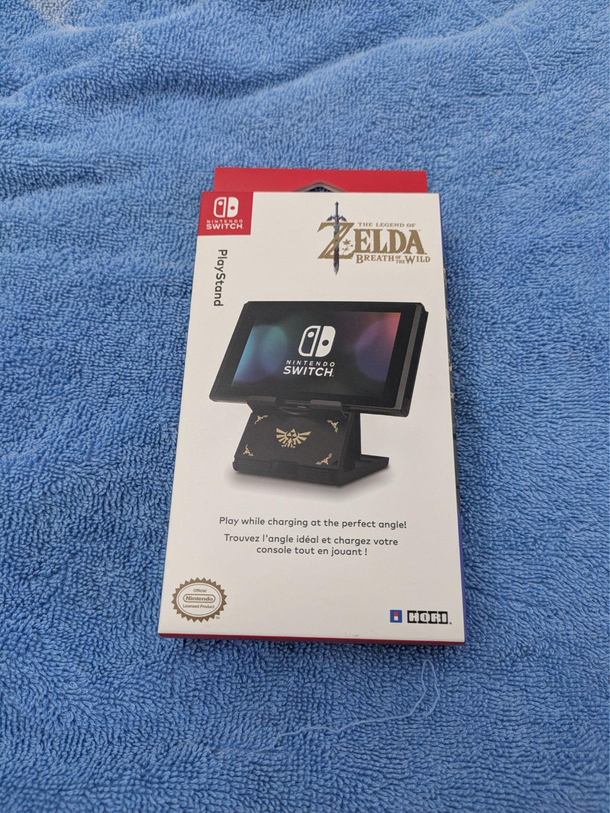 Official Nintendo Switch Hori Play Stand Zelda Breath of the Wild. NEW SEALED