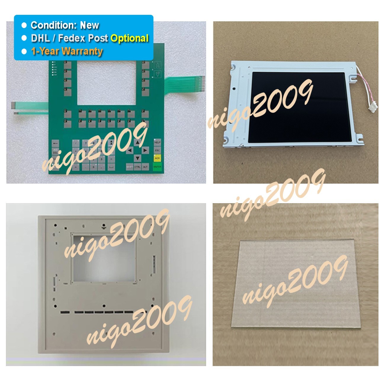 Fit for SIMATIC C7-635 KEY 6ES7635-2SB02-0AC0 Plastic Cover LCD Display Membrane
