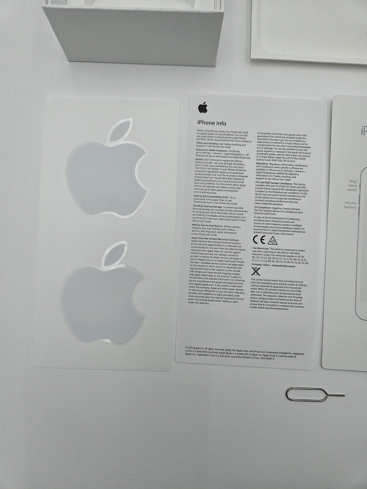iPhone 6s 6s+ Plus Box Original Apple Retail Box with Apple Stickers