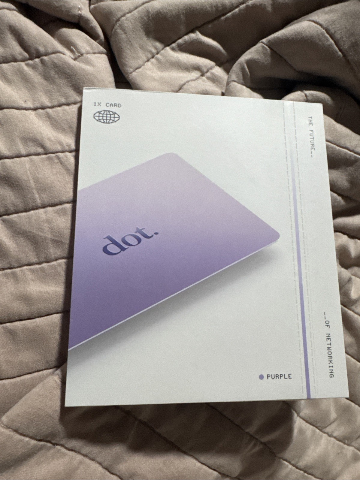 Dot.Card Purple (Networking Card)