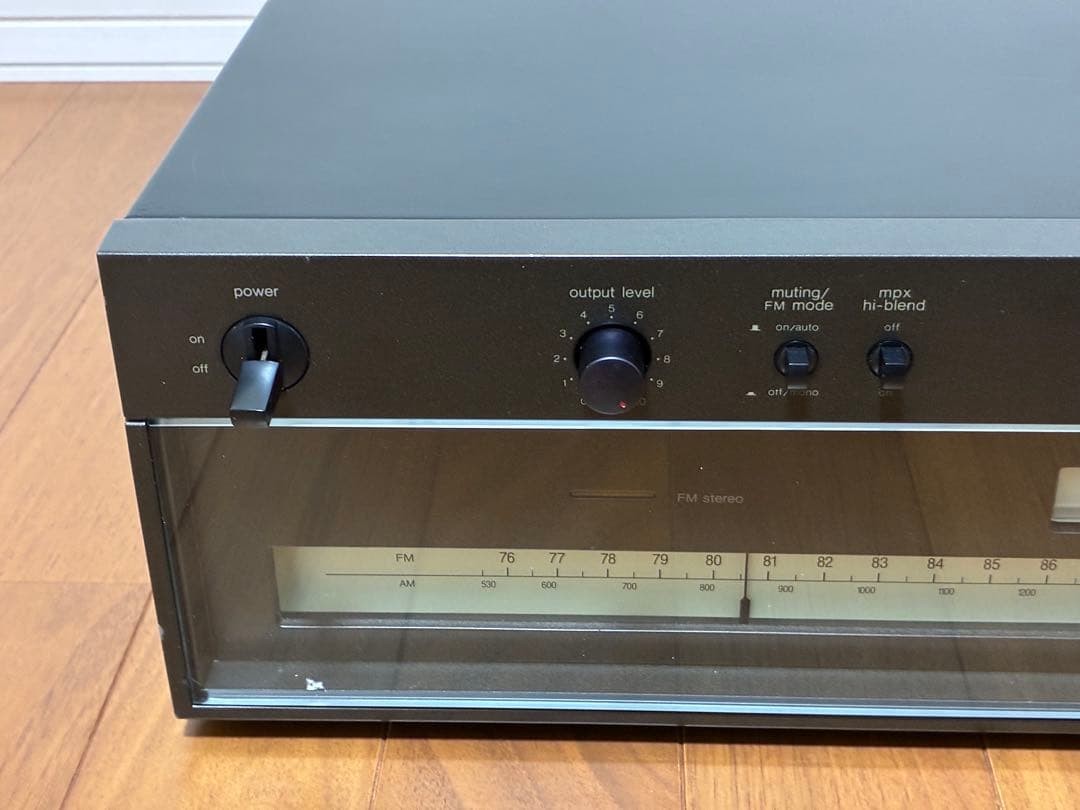 Technics ST-8080 FM/AM Stereo Tuner Silver Vintage JAPAN
