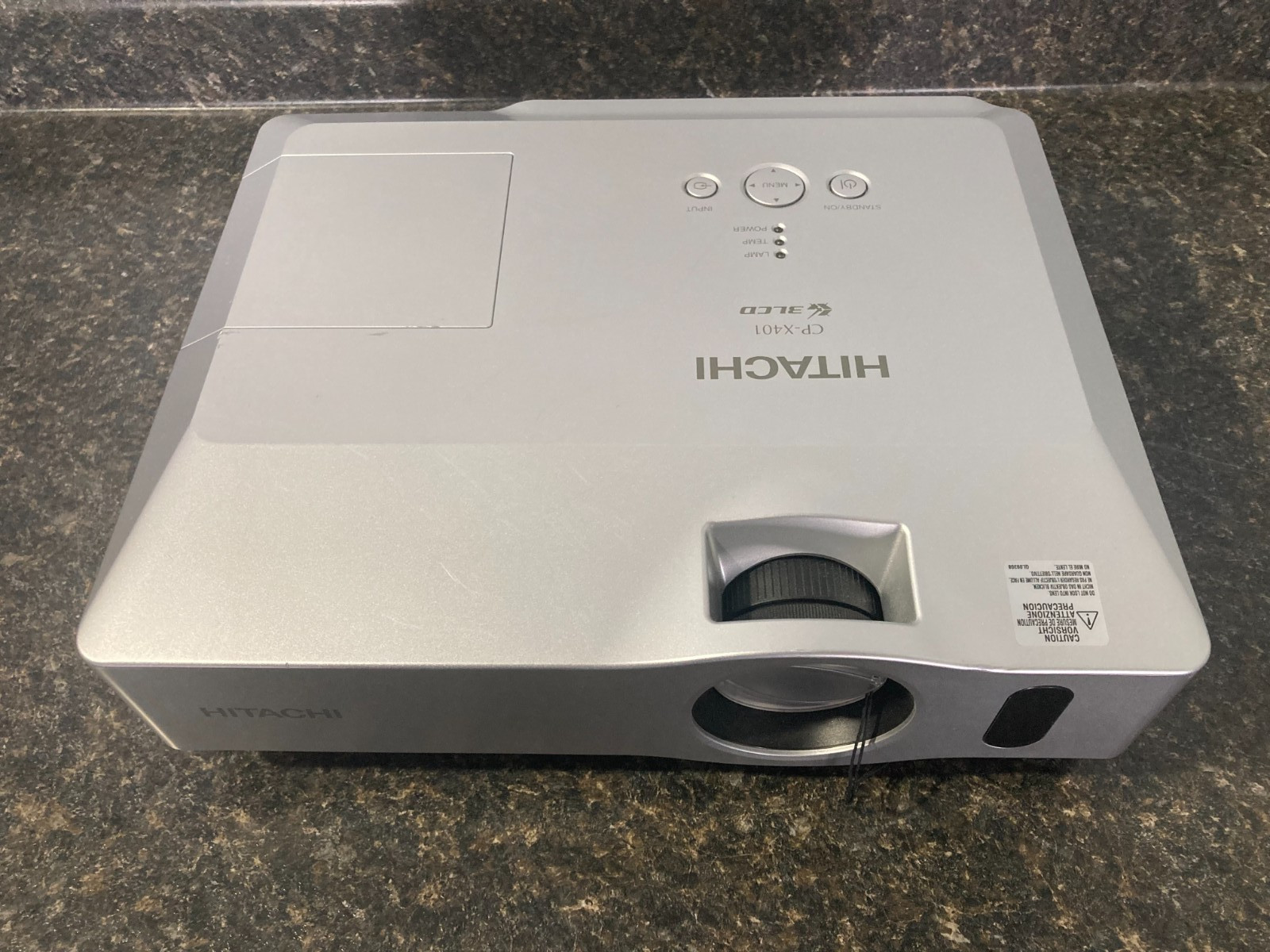 HITACHI CP-X401 LCD Projector 3LCD XGA Room Projector