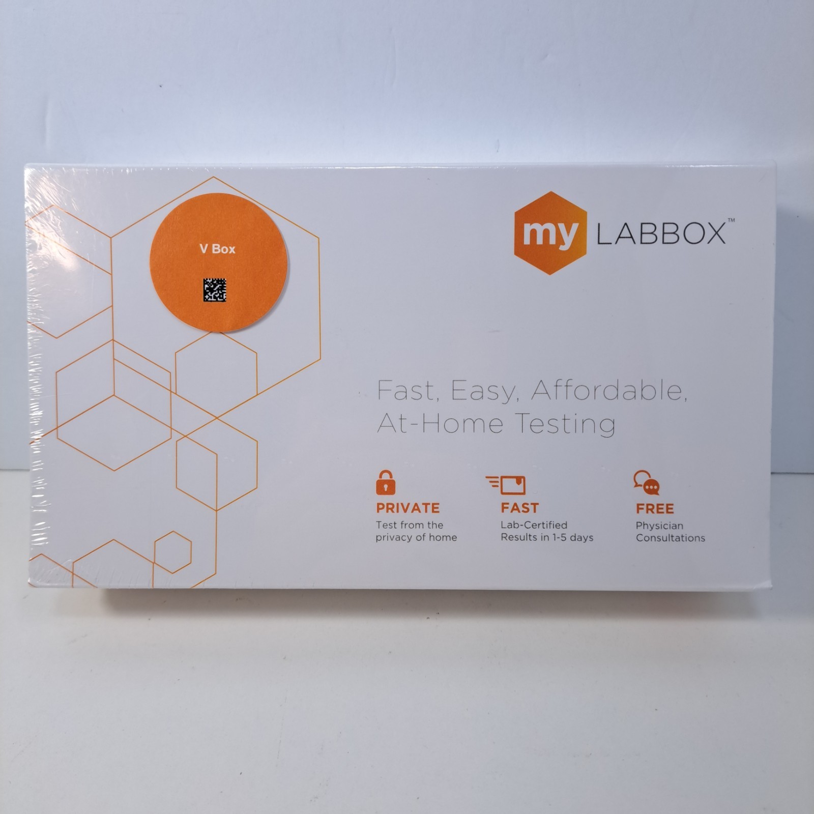 New & Sealed MyLAB Box V-Box 5-Panel Vaginal Health Testing Kit Over-the-Counter