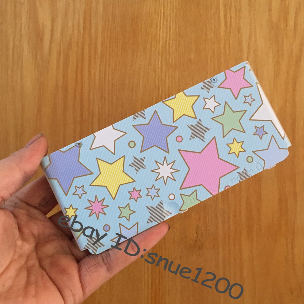 Nintendo New 3DS Kisekae Cover Plates Colorful Stars console Replacement Shell