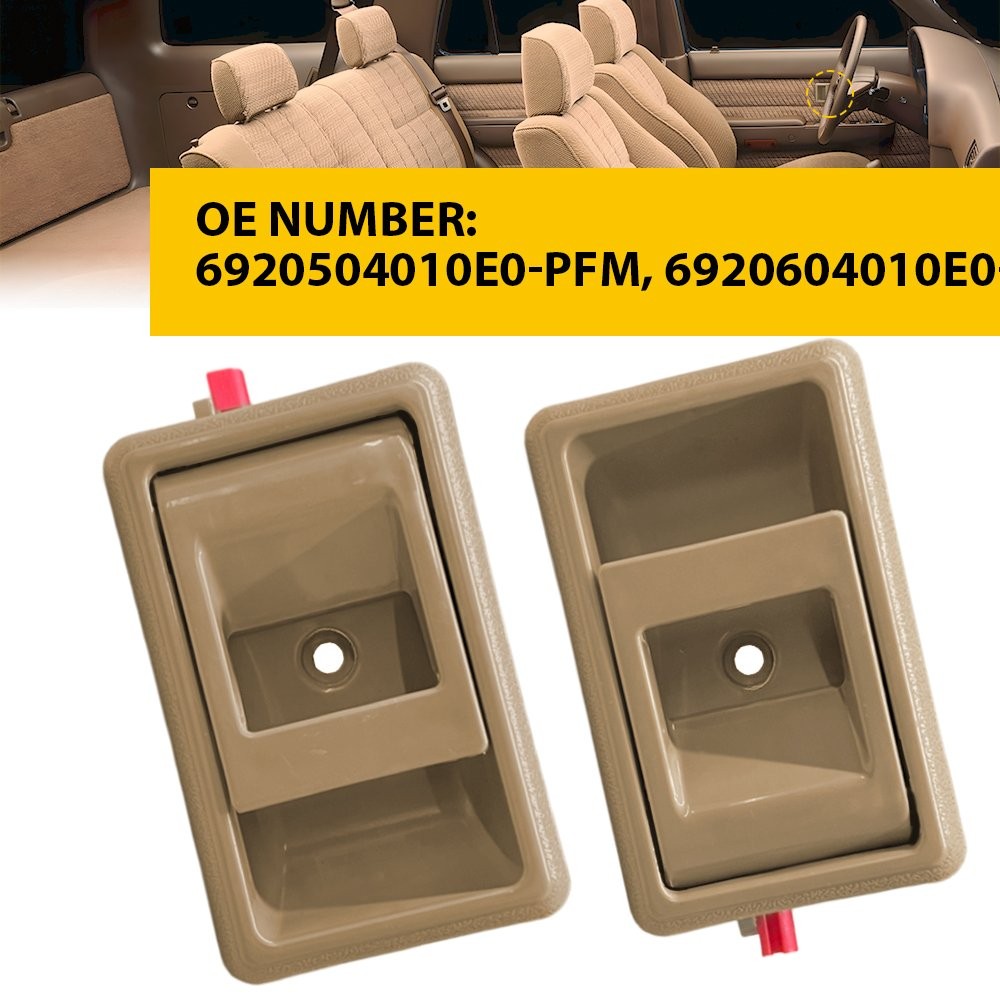 Interior Door Handle For Toyota Tacoma 1995-2000/Coralla 1988-1993 Front or Rear