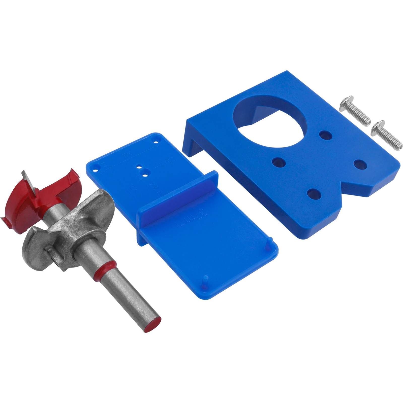 35Mm Concealed Hinge Jig Kit Adjustable Depth Carbide Forstner Drill Bit Hinge
