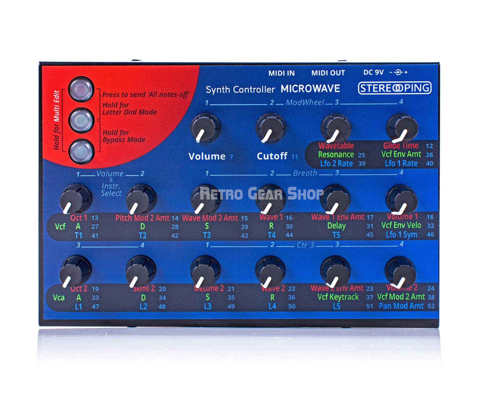 Stereoping CE-1 Midi Controller for Waldorf Microwave 1 Rare Vintage Synth