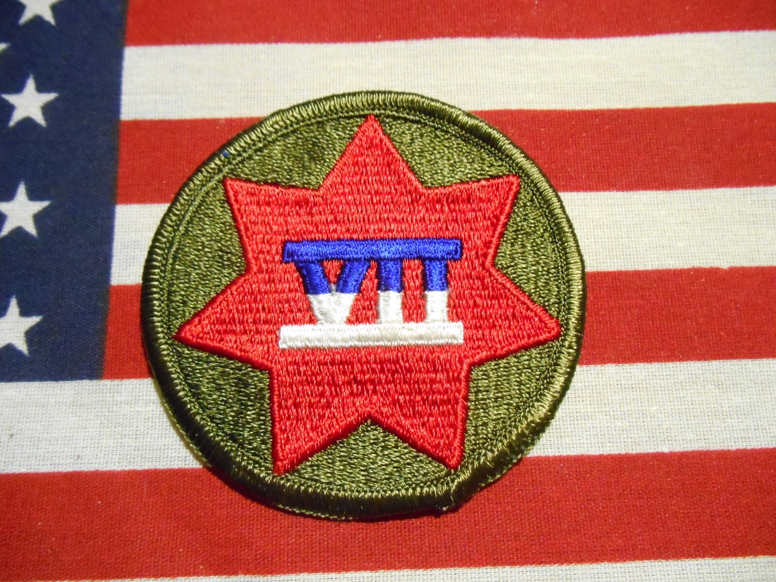 7TH ARMY CORPS VIETNAM ERA PATCH