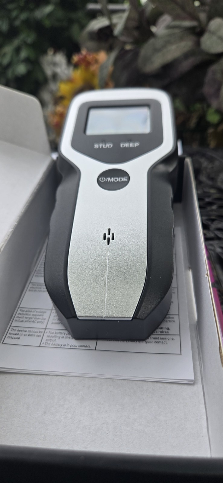 Rohs SY01 Stud Finder Wall Scanner Electronic Silver Stud Sensor Detector NIB